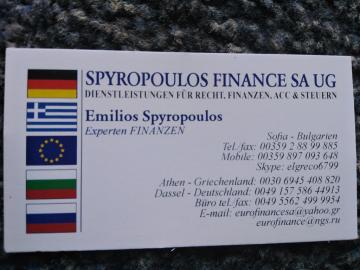 SPYROPOULOS FINANCE SA UG